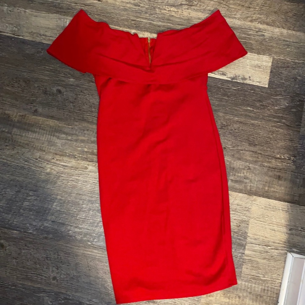 Fashion Nova  Red Dress